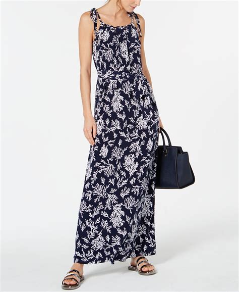 michael michael kors reef twist-front halter knit maxi dress mens|Michael Kors Halter Ribbed Maxi Dress .